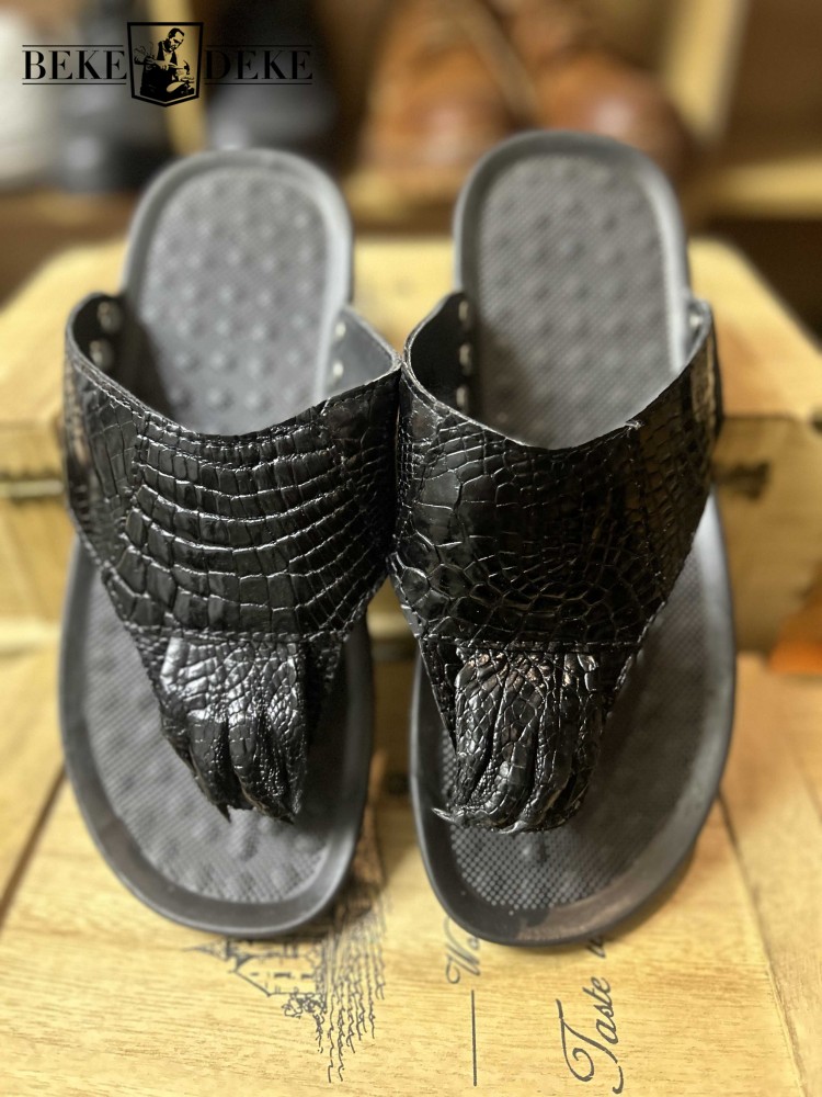 Summer Footwear Genuine Leathe - огляд і ціна Flip Flop Leather Men