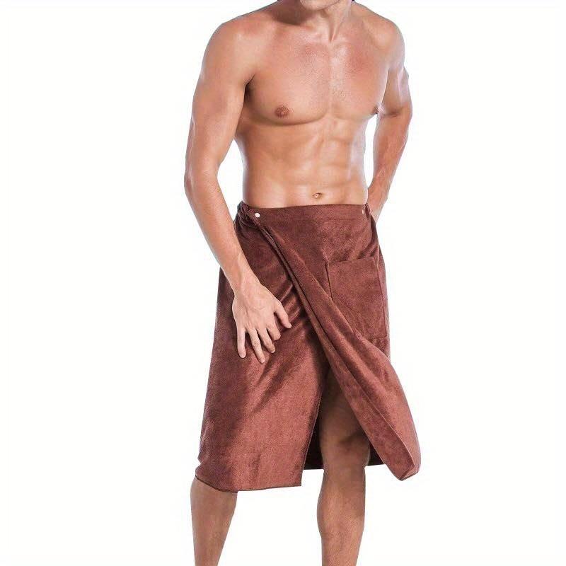 1Pc Men's Soft Polyester Bath  - огляд і ціна Beach Towel Large