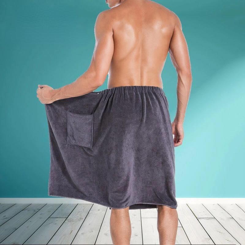 1Pc Men's Soft Polyester Bath  - огляд і ціна Beach Towel Large